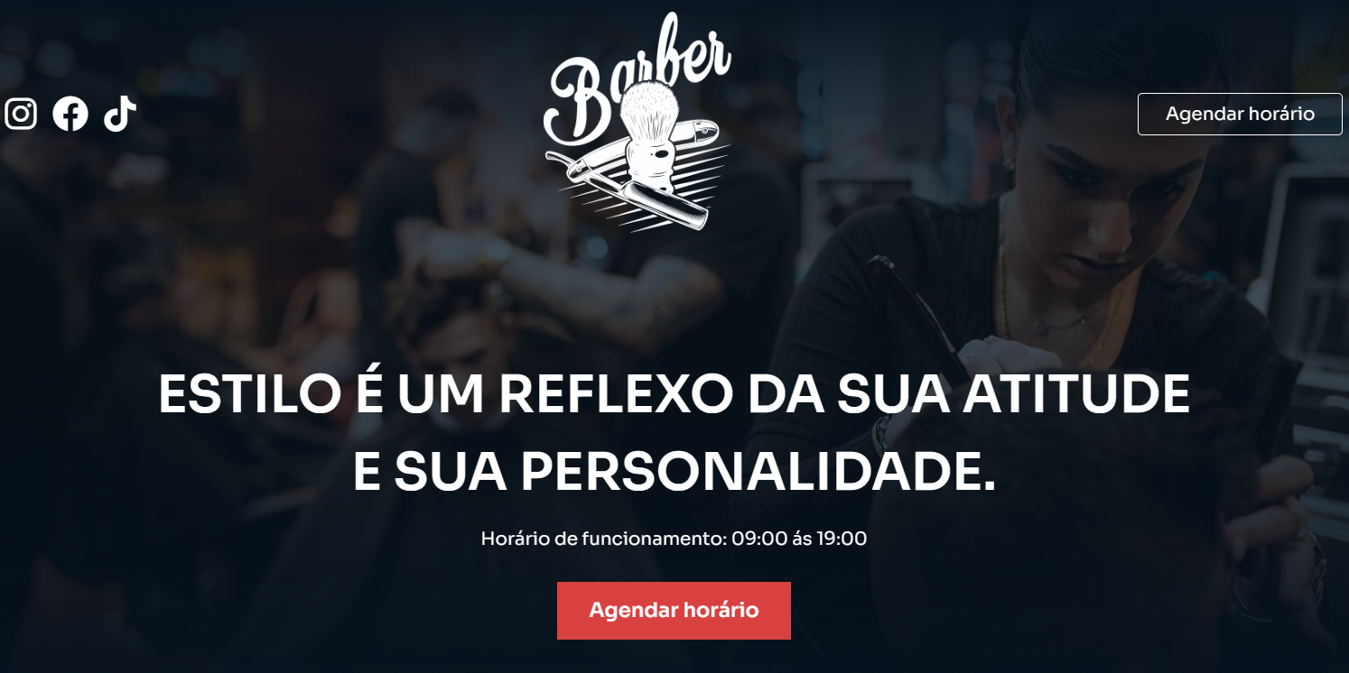 Projeto Barbearia Erick de Paula